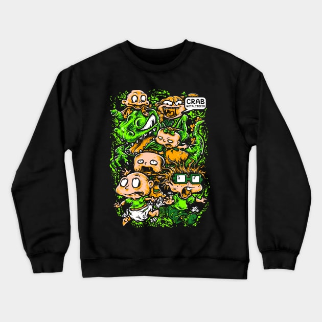 Rugrocks Crewneck Sweatshirt by KawaiiDread